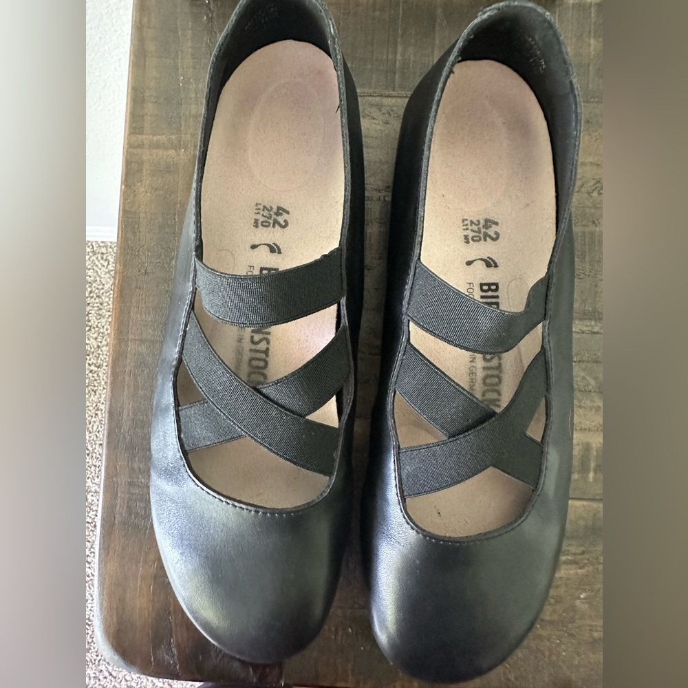 Birkenstock Mary Jane style shoes